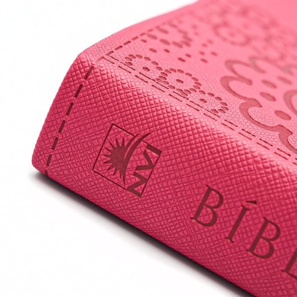 Bíblia da Mulher de Fé, NVI, Couro Soft, Rosa - Image 3